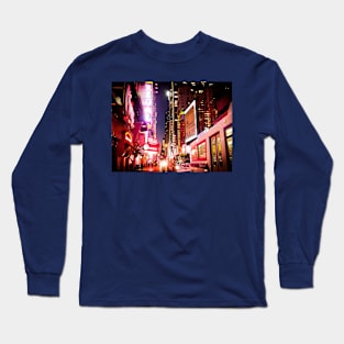 City at Night Long Sleeve T-Shirt